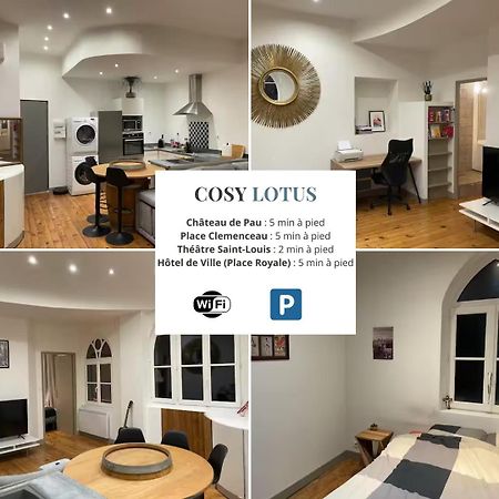 Cosy Lotus 1Ch - Place Verdun & Parking Pau Extérieur photo